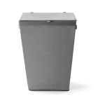 Alternate image 1 for Simply Essential&trade; Parker Hamper in Grey