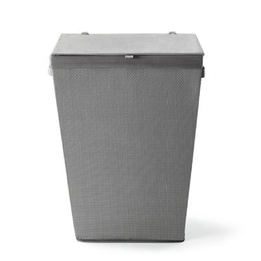 Simply Essential&trade; Parker Hamper in Grey. View a larger version of this product image.