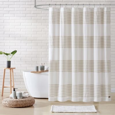 Gray And Beige Shower Curtain Bed, Grey White And Tan Shower Curtains