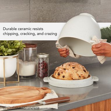 KitchenAid&reg; Bread Bowl with Baking Lid in Grey. View a larger version of this product image.