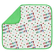 H for Happy&trade; Merry Merry Dish Drying Mat