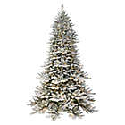 Alternate image 0 for Puleo International Royal Majestic 7.5-Foot Douglas Fir Downswept Flocked Christmas Tree