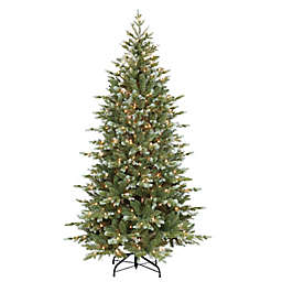 Puleo International 6.5-Foot Colorado Artificial Christmas Tree in Blue/Green