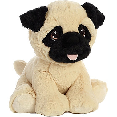 Aurora World&reg; Bella Pug Plush Toy in Beige/Black. View a larger version of this product image.