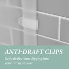 Alternate image 4 for Haven&trade; 70-Inch x 72-Inch Recycled PEVA Shower Curtain Liner in Frost