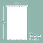Alternate image 6 for Haven&trade; 70-Inch x 72-Inch Recycled PEVA Shower Curtain Liner in White