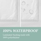 Alternate image 3 for Haven&trade; Recycled Cotton 70-Inch x 72-Inch Shower Liner in White