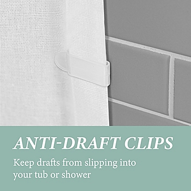 Haven&trade; Recycled Cotton Waterproof Shower Curtain Liner. View a larger version of this product image.