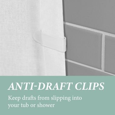 Haven&trade; Recycled Cotton 70-Inch x 72-Inch Shower Liner in White. View a larger version of this product image.