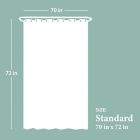 Alternate image 5 for Haven&trade; Recycled Cotton 70-Inch x 72-Inch Shower Liner in White