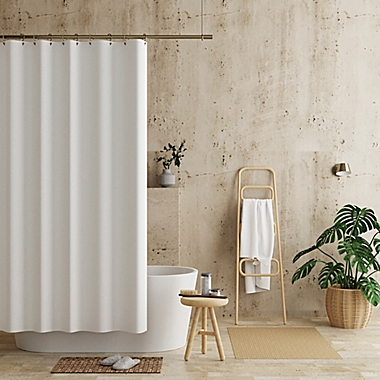 Haven&trade; Recycled Cotton Waterproof Shower Curtain Liner. View a larger version of this product image.