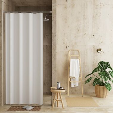 Haven&trade; 54-Inch x 78-Inch Recycled Cotton Waterproof Shower Curtain Liner in White. View a larger version of this product image.