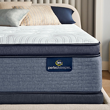 Serta&reg; Perfect Sleeper Sapphire Canyon 16&quot; Pillow Top Firm Twin XL Mattress Set. View a larger version of this product image.