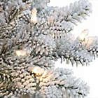 Alternate image 2 for Puleo International Royal Majestic 7.5-Foot Douglas Fir Downswept Flocked Christmas Tree