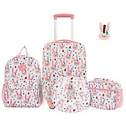 Traveler's Club® Luggage Bunny Kid's 5-Piece Travel Luggage Set