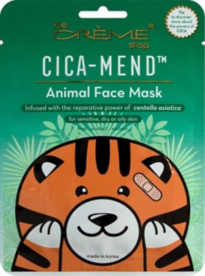 The Cr&egrave;me&reg; Shop Cica-Mend&trade; Animated Tiger Face Mask