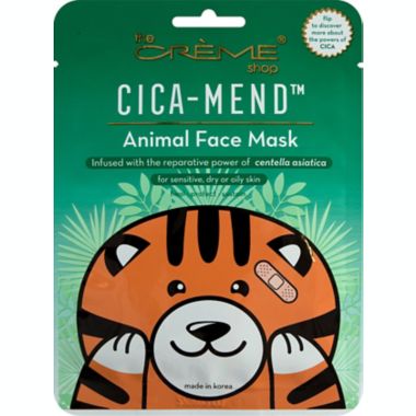 The Cr&egrave;me&reg; Shop Cica-Mend&trade; Animated Tiger Face Mask. View a larger version of this product image.