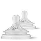 Alternate image 0 for Philips Avent 2-Pack +0M Nipple Flow 2 Natural Response Nipples