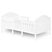 SweetPeaBaby by Evolur Rose Convertible Toddler Bed in White