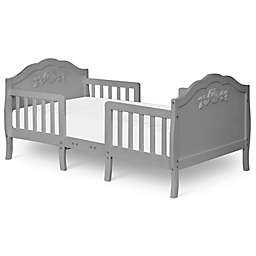 SweetPeaBaby by Evolur Rose Convertible Toddler Bed in Platinum