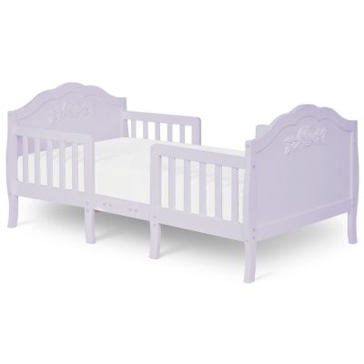 SweetPeaBaby by Evolur Rose Convertible Toddler Bed in Lavender