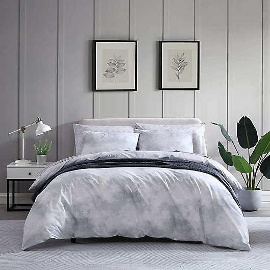 Koto Clouds Duvet Cover Set In Grey, Bed Bath And Beyond King Duvet Cover