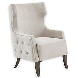 Madison Park Corsica Accent Chair in Light Taupe