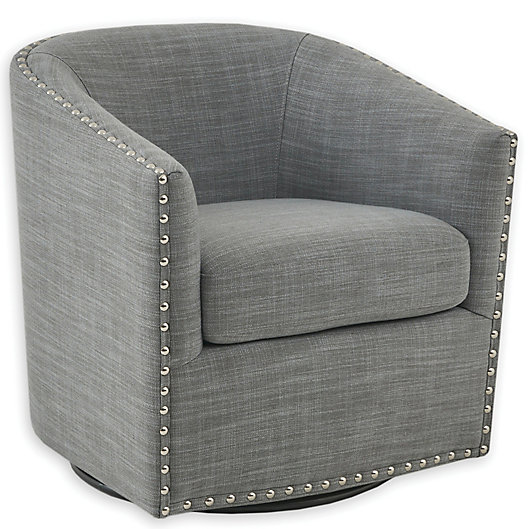 Alternate image 1 for Madison Park™ Tyler Swivel Chair in Grey