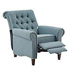 Alternate image 9 for Madison Park&trade; Aidan Push-Back Recliner in Blue