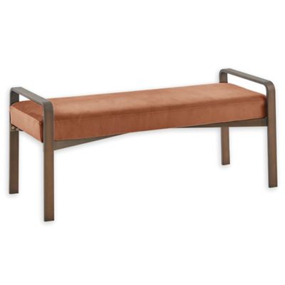 Madison Park&trade; Richmond Accent Bench in Spice