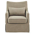 Alternate image 6 for Martha Stewart&trade; London Swivel Chair in Tan