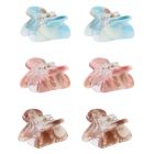 Alternate image 2 for Capelli&reg; 6-Piece Tye Dye Jaw Clips