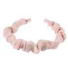 Alternate image 2 for Capelli&reg; New York Ruffle Satin Headband in Pink