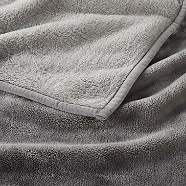 UGG&reg; Big Sur Oversized Blanket in Seal Grey. View a larger version of this product image.