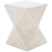 Safavieh Milan Accent Table in White