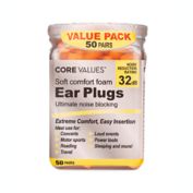 Harmon&reg; Core Values&trade; 50-Pair Comfort Foam Earplugs