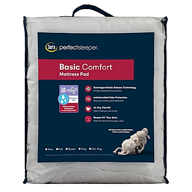 Serta&reg; Basic Comfort Air Dry Mattress Pad. View a larger version of this product image.