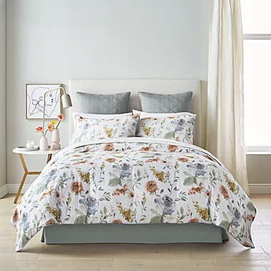 Canadian Living Belleterre 3-Piece King Duvet Cover Set in Grey. View a larger version of this product image.