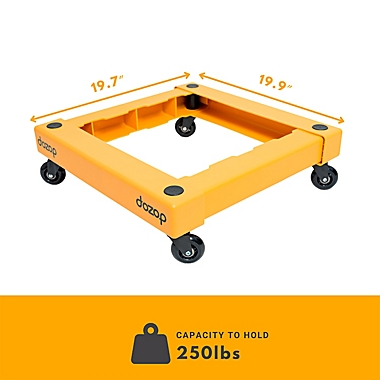 Dozop Self Contained Dolly in Yellow. View a larger version of this product image.