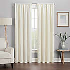 Alternate image 0 for Eclipse Kendall 63-Inch Rod Pocket Blackout Window Curtain Panel in Ivory (Single)