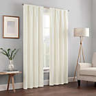 Alternate image 1 for Eclipse Kendall 63-Inch Rod Pocket Blackout Window Curtain Panel in Ivory (Single)