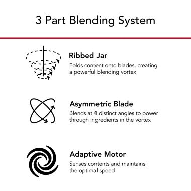 KitchenAid&reg; K400 Blender with Tamper in Matte Black. View a larger version of this product image.