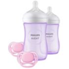 Alternate image 0 for Philips Avent Natural Baby Bottles and Ultra Air Pacifiers Gift Set in Purple