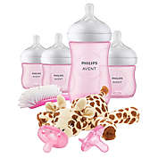 Philips Avent Natural Baby Bottle Gift Set in Pink