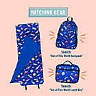 Alternate image 2 for Wildkin 2-Piece Out of This World Roll-Up Nap Mat Set in Blue