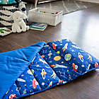 Alternate image 5 for Wildkin 2-Piece Out of This World Roll-Up Nap Mat Set in Blue