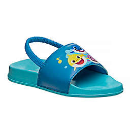 Baby Shark&reg; Slide Sandal in Blue