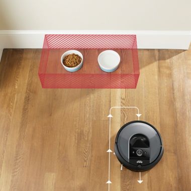 iRobot&reg; Roomba&reg; i7+ (7550) Wi-Fi Connected Robot Vacuum with Automatic Dirt Disposal. View a larger version of this product image.