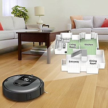 iRobot&reg; Roomba&reg; i7 (7150) Wi-Fi&reg; Connected Robot Vacuum. View a larger version of this product image.