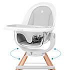 Alternate image 6 for Munchkin&reg; 360-Degree Cloud&trade; Swivel High Chair in Grey/White